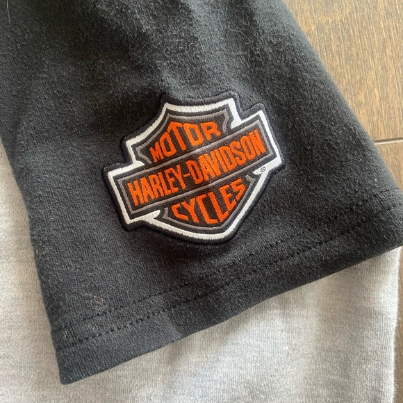 Boys Harley Davidson t shirt size 6 - Picture 2 of 3